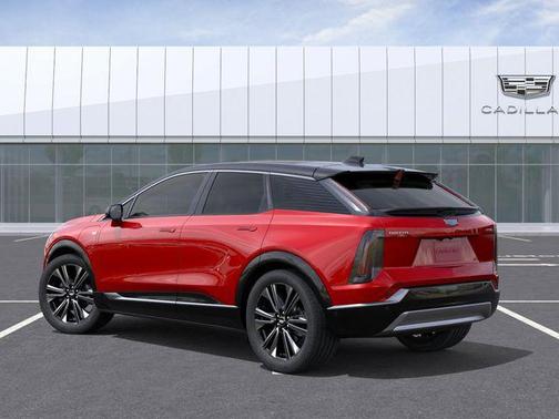 Radiant Red Tintcoat 2026 Cadillac OPTIQ Premium Luxury