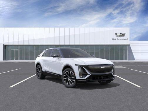 Vibrant White Tricoat 2026 Cadillac LYRIQ Sport