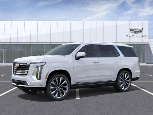 Vibrant White Tricoat 2026 Cadillac Escalade Sport Platinum