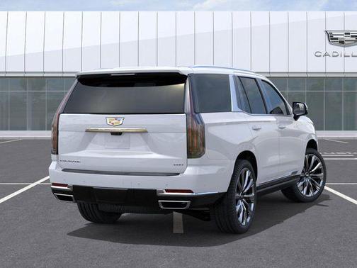 Vibrant White Tricoat 2026 Cadillac Escalade Sport Platinum