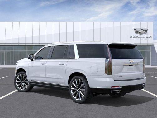 Vibrant White Tricoat 2026 Cadillac Escalade ESV Luxury