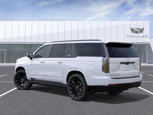 Vibrant White 2026 Cadillac Escalade ESV Sport Platinum