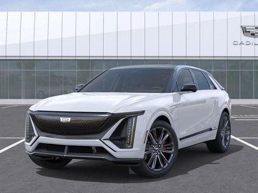 Vibrant White Tricoat 2026 Cadillac LYRIQ V Premium