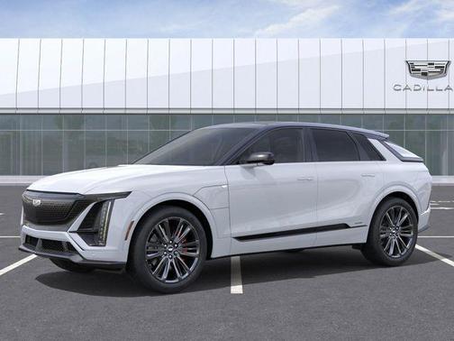 Vibrant White Tricoat 2026 Cadillac LYRIQ V Premium