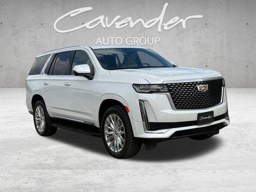Crystal White Tricoat 2023 Cadillac Escalade Premium Luxury