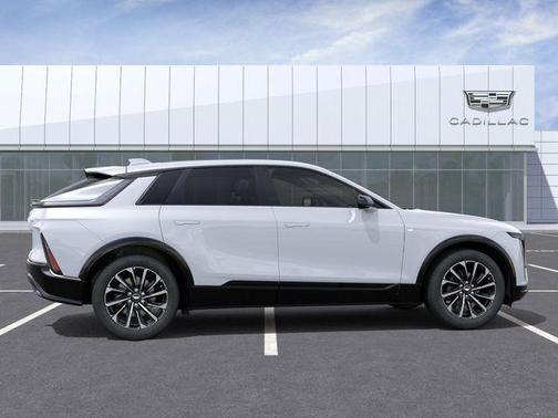 Vibrant White Tricoat 2026 Cadillac LYRIQ Sport