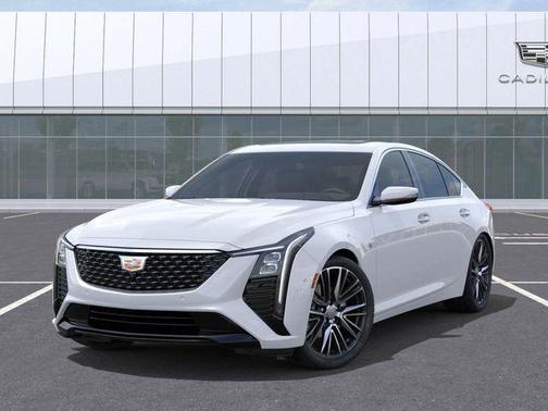 Vibrant White Tricoat 2026 Cadillac CT5 Premium Luxury