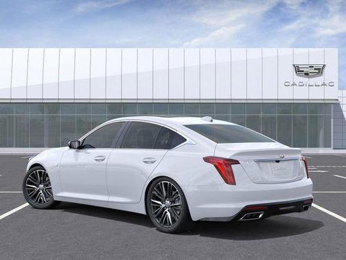 Vibrant White Tricoat 2026 Cadillac CT5 Premium Luxury