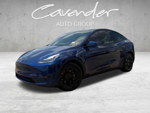 Deep Blue Metallic 2021 Tesla Model Y Long Range Dual Motor All-Wheel Drive