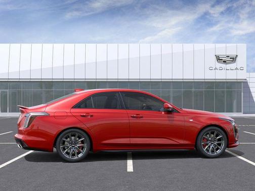 Radiant Red Tintcoat 2026 Cadillac CT4 Sport RWD
