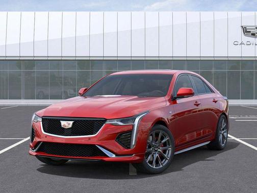 Radiant Red Tintcoat 2026 Cadillac CT4 Sport RWD