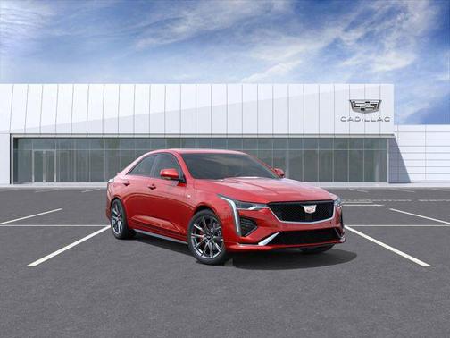 Radiant Red Tintcoat 2026 Cadillac CT4 Sport RWD