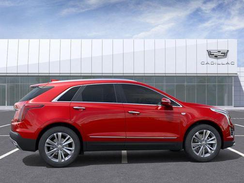 Radiant Red Tintcoat 2026 Cadillac XT5 Premium Luxury