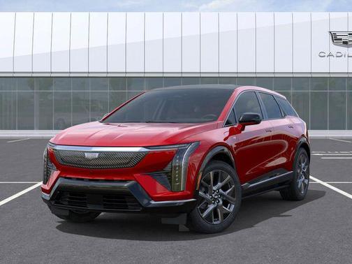Radiant Red Tintcoat 2026 Cadillac OPTIQ Luxury
