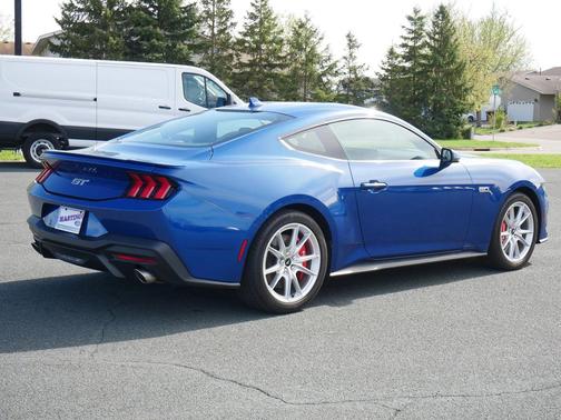 Blue 2024 Ford Mustang GT Premium
