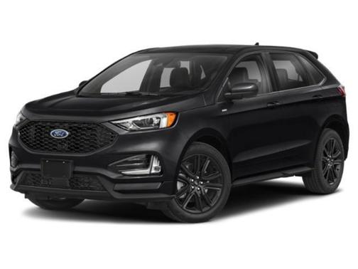 Silver 2022 Ford Edge SEL