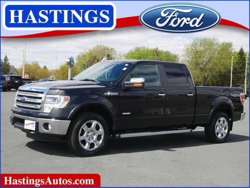 Black 2014 Ford F-150 Lariat