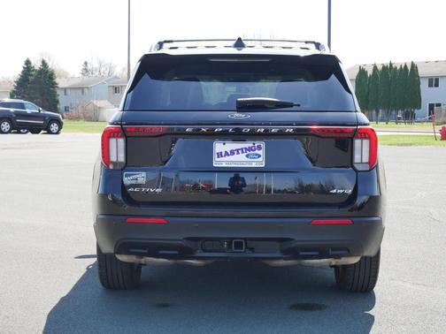 Black 2025 Ford Explorer Active
