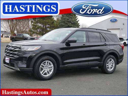 Black 2026 Ford Explorer Active w/200A Pkg