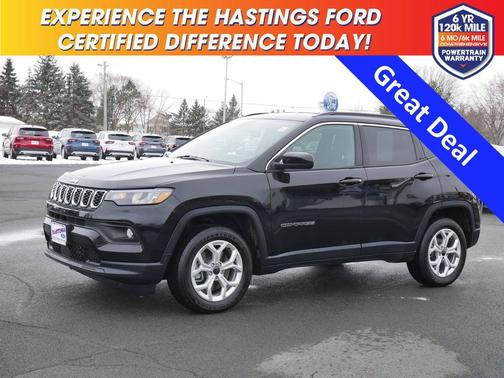 Black 2025 Jeep Compass Latitude