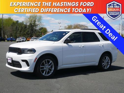 White 2024 Dodge Durango GT Plus