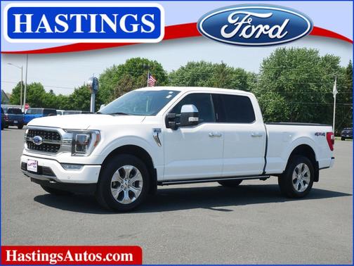 White 2023 Ford F-150 Platinum