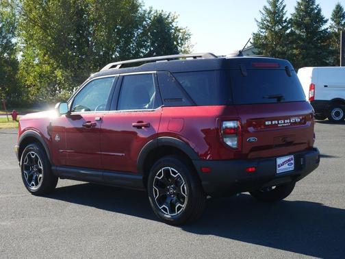 Red 2025 Ford Bronco Sport Outer Banks
