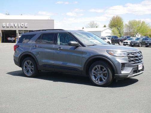 Gray 2026 Ford Explorer Active