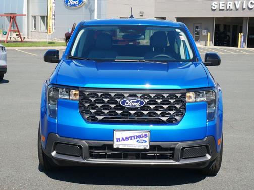 Blue 2025 Ford Maverick XLT