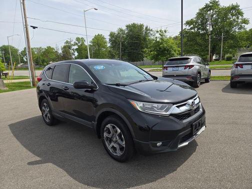 Crystal Black Pearl 2019 Honda CR-V EX
