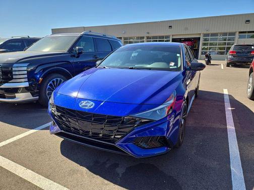 Intense Blue 2022 Hyundai ELANTRA N Line