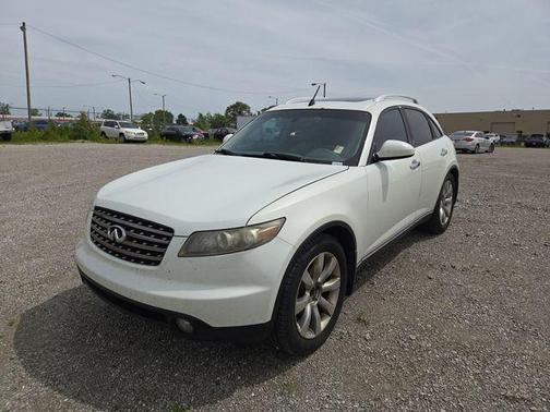 Ivory Pearl 2005 INFINITI FX35 Base