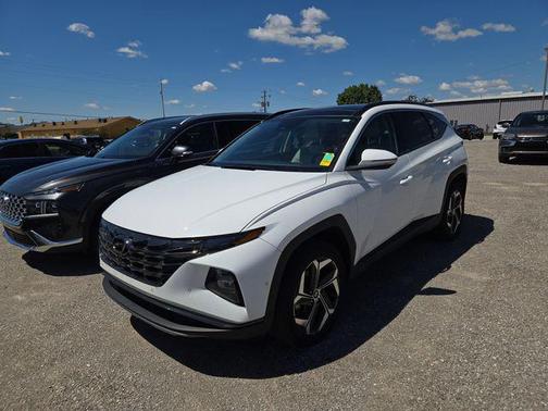 Serenity White Pearl 2023 Hyundai TUCSON Limited