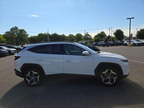 Serenity White Pearl 2023 Hyundai TUCSON Limited
