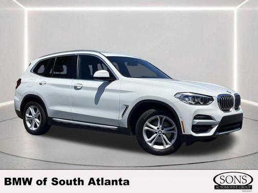Alpine White 2021 BMW X3 sDrive30i