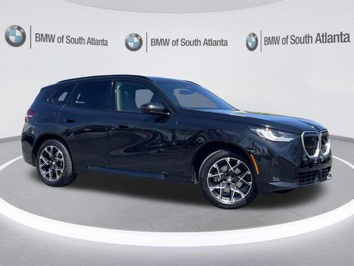 Black Sapphire Metallic 2025 BMW X3 30 xDrive