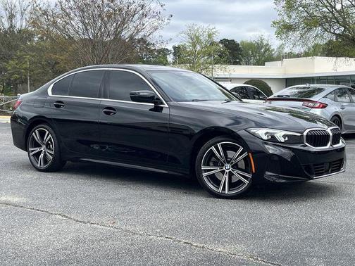 Jet Black 2024 BMW 330 330i