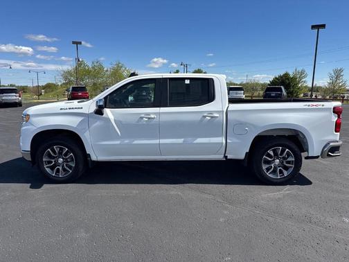 Summit White 2024 Chevrolet Silverado 1500 LT