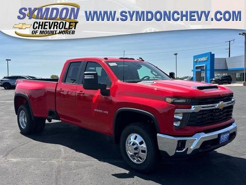 Red 2026 Chevrolet Silverado 3500 LT