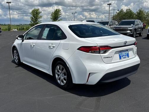 White 2024 Toyota Corolla LE