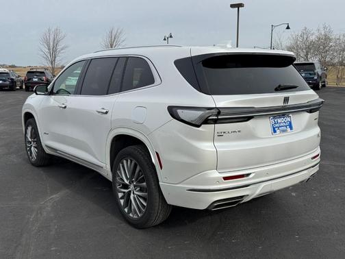 White Frost Tri-Coat 2025 Buick Enclave Avenir