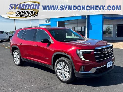 Volcanic Red 2026 GMC Acadia Elevation
