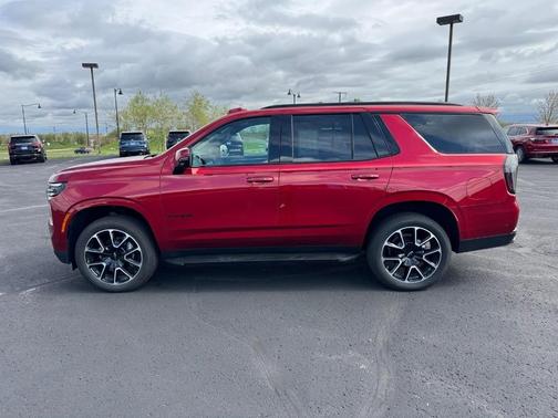 Radiant Red 2025 Chevrolet Tahoe RST