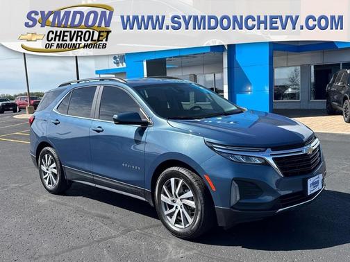 Lakeshore Blue Metallic 2024 Chevrolet Equinox LT