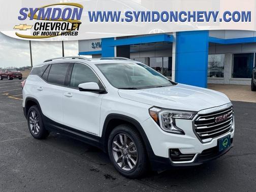 Summit White 2023 GMC Terrain SLT