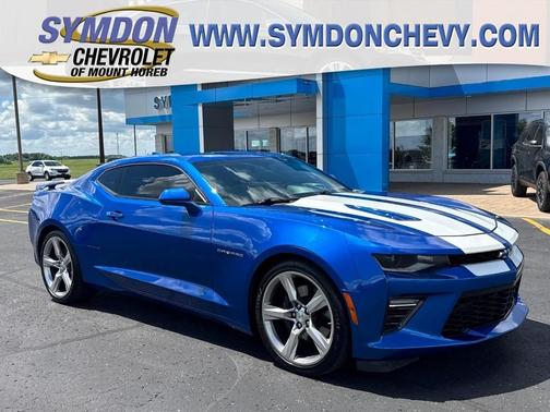 Hyper Blue Metallic 2018 Chevrolet Camaro 2SS