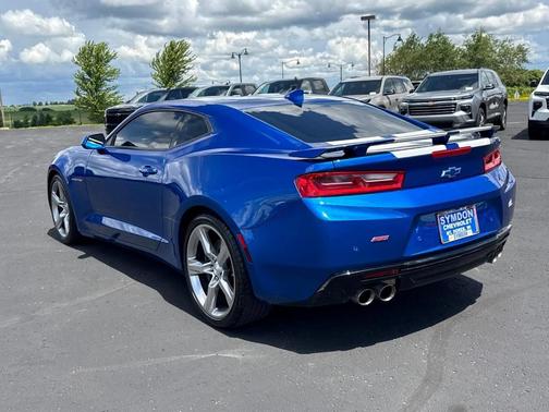 Hyper Blue Metallic 2018 Chevrolet Camaro 2SS