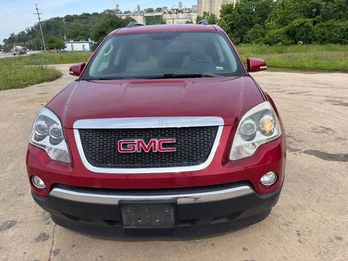 Red 2012 GMC Acadia SLT-2