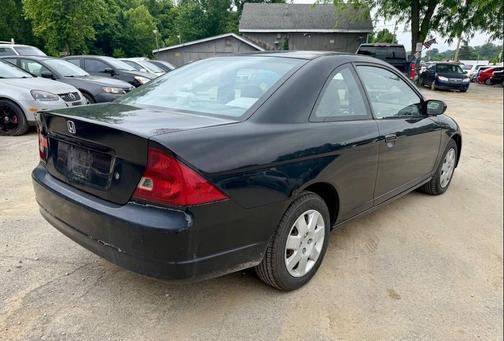 Black 2002 Honda Civic EX
