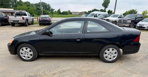 Black 2002 Honda Civic EX